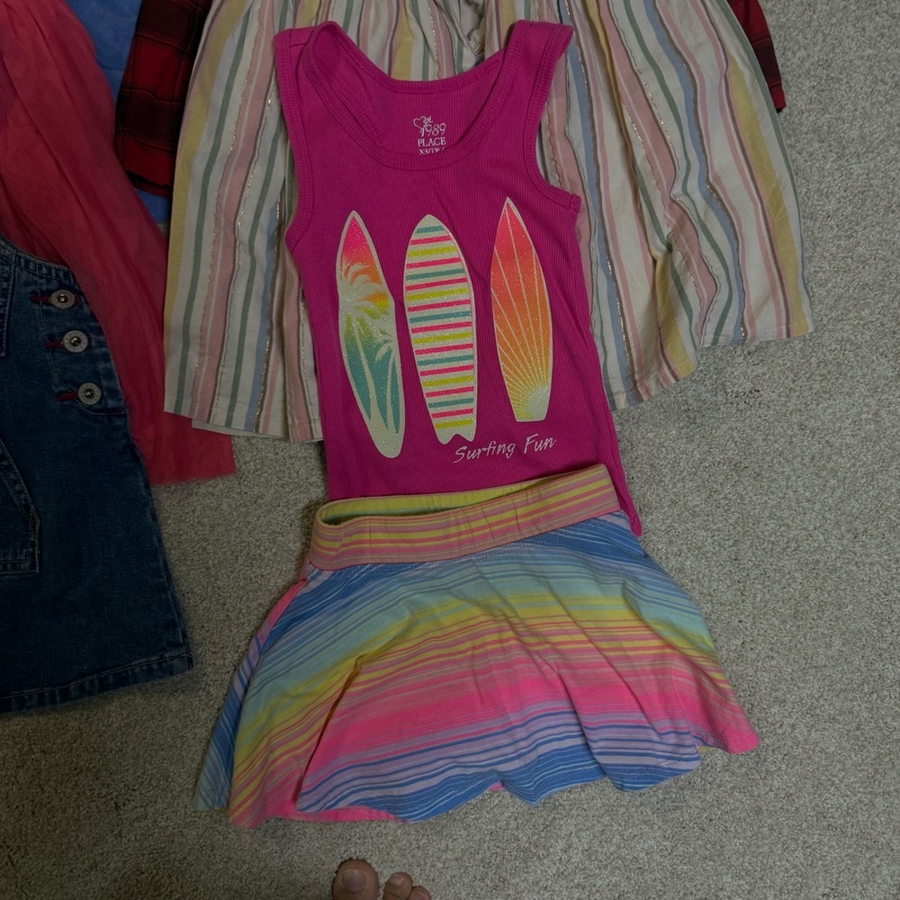 OshKosh B'gosh Guess Gap Cat & Jack Toddler Dresses Bundle 3T/4T Holiday Casual - Picture 7 of 9